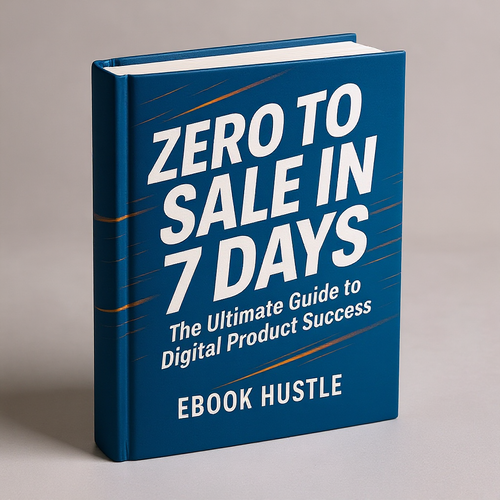 From Zero to Sale in 7 Days – Launch Your First Digital Product Fast